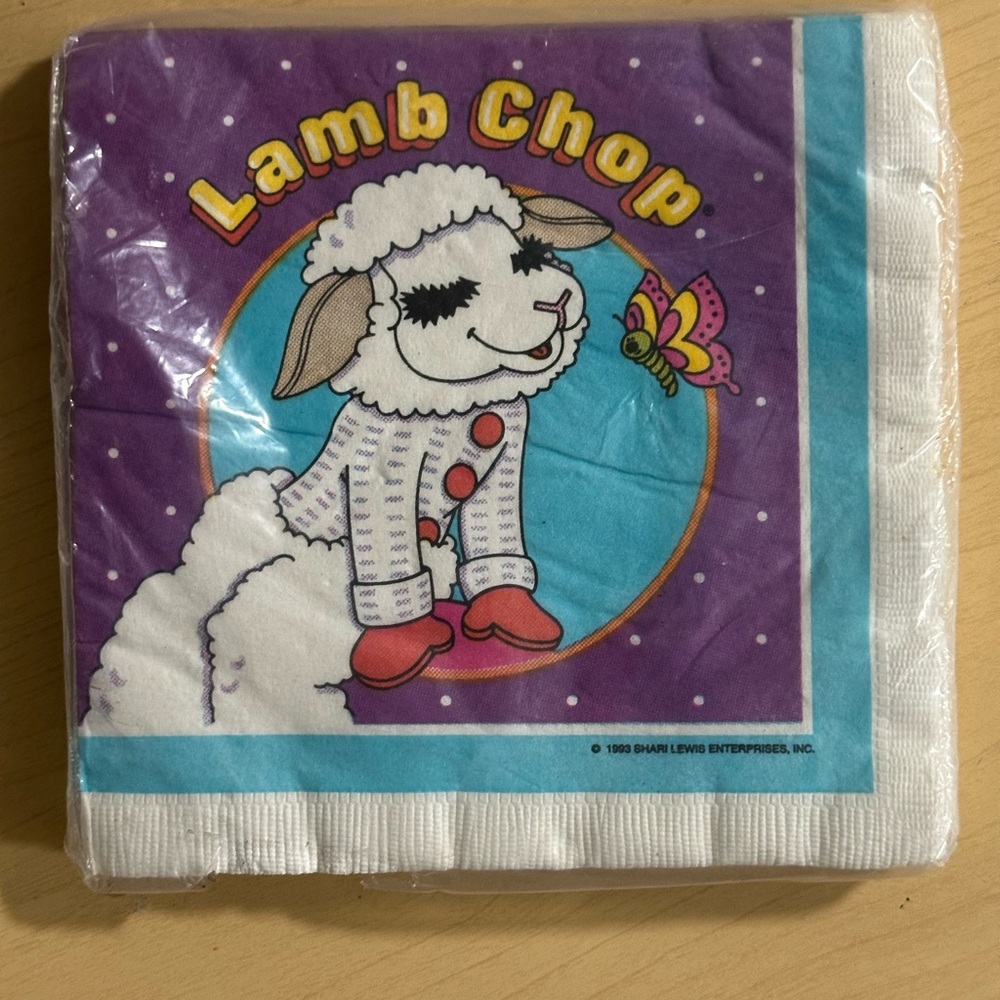 Vintage Lamb Chop Party Napkins
